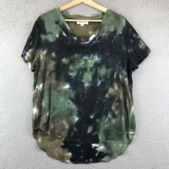 Cloth & Stone Anthropologie Womens Tie Dye Tunic Top size M - Picture 1 of 9